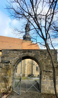 Friedhof Limmersdorf Eingang